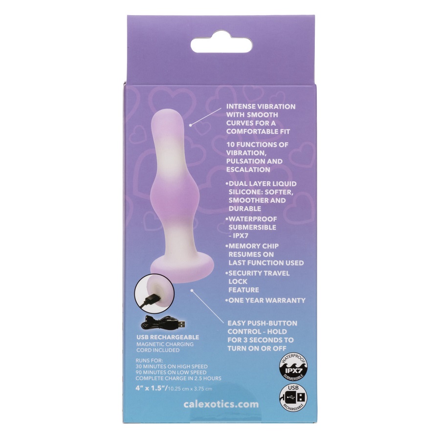 Step into a world of luxurious pleasure with the Lavender Ha... CEN - Lavender Haze Bulb Vibro Plug - Purple photo-10