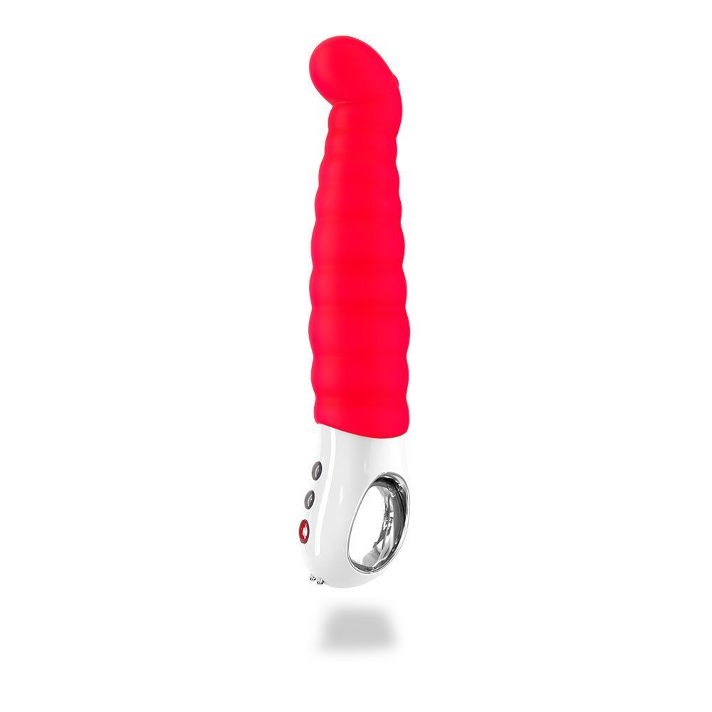 Your browser does not support the ... Fun Factory - G5 Der Vibe Patchy Paul 按摩棒 - 霓虹橙色 照片-5