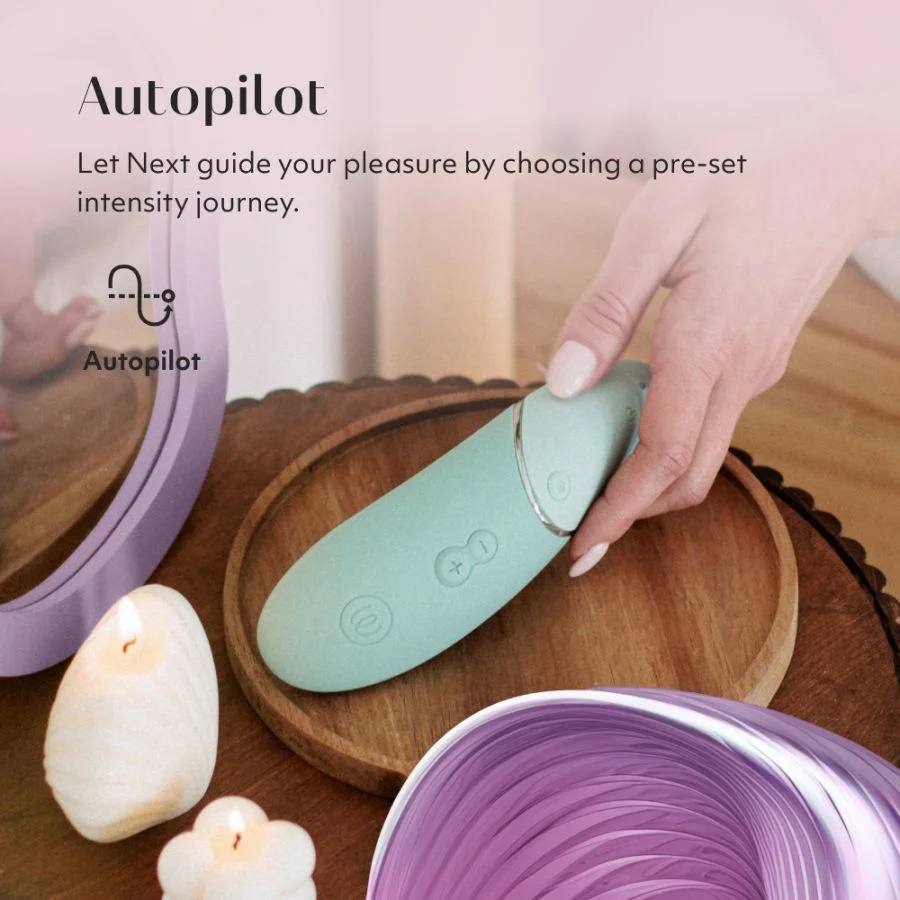 Womanizer Next 陰蒂吸啜器採用先進的3D Pleasure Air科技,結合Dynamic Dimensi... Womanizer - Next 陰蒂吸啜器 - 淡綠色 照片-9