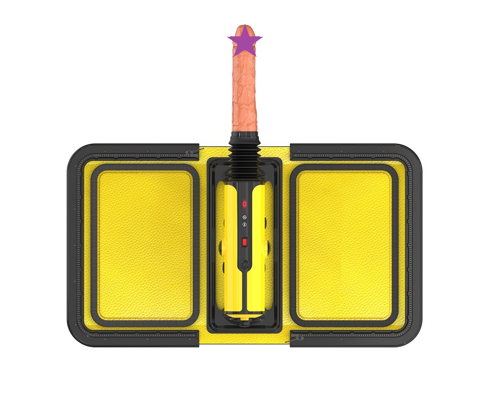 Fuck machine with double function dildo attachment
Input vo... Z-Sex - Sex Machine X5 Connect App - Yellow photo-2