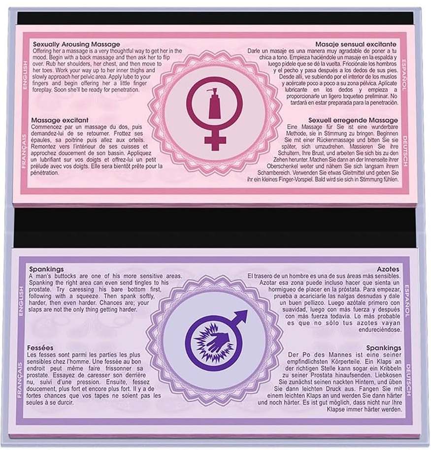 Each week, select a tip card to share with your lover. Alter... Kheper Games - Kama Sutra Card Game photo-2