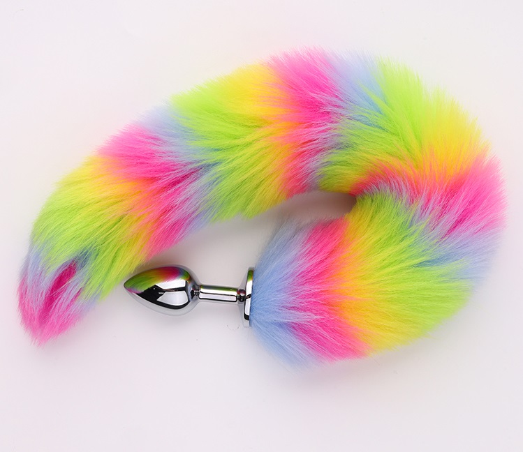 Foxtail four-piece set
Material: Aluminium alloy, artificia... MT - Tail Plug Set 4pcs - Rainbow photo-3
