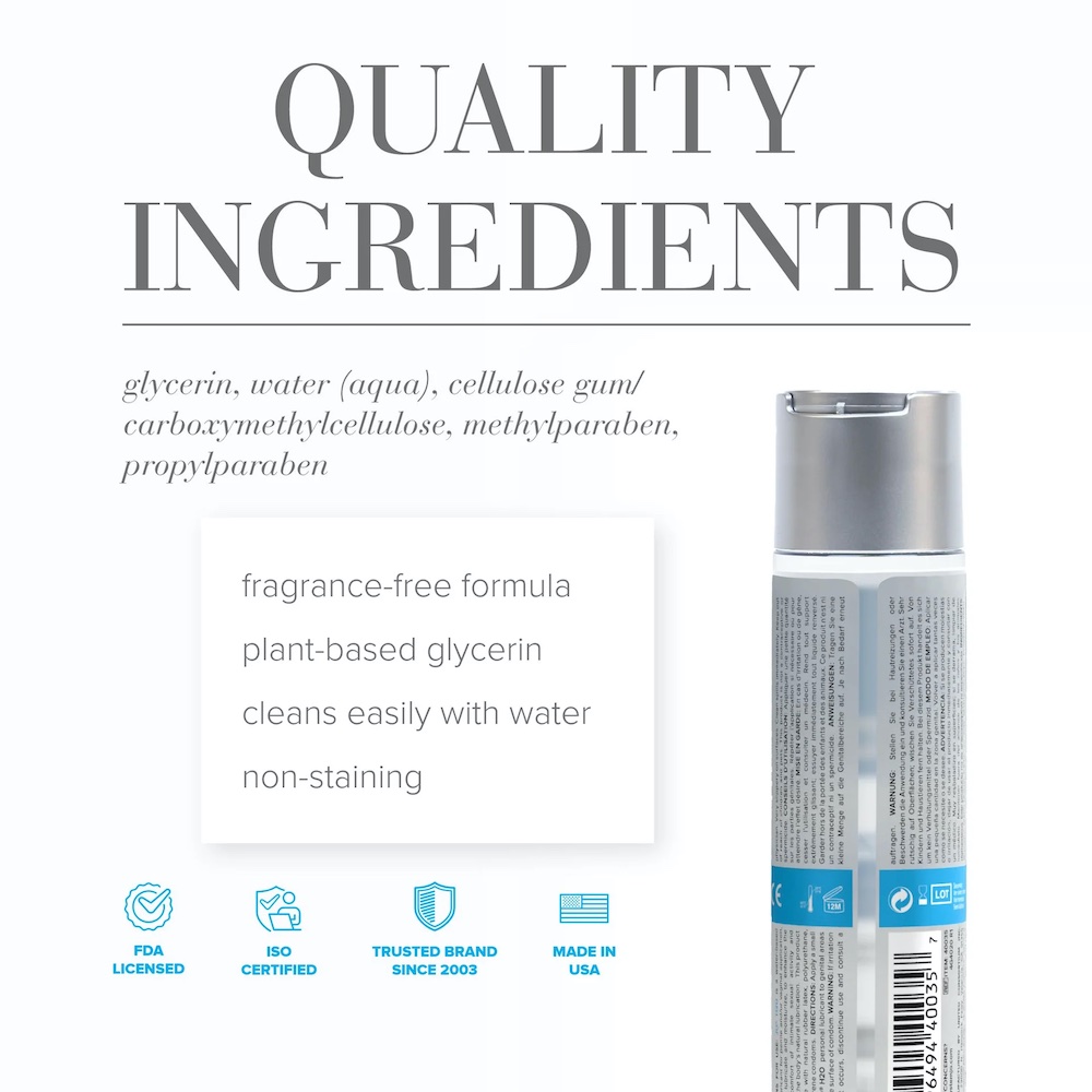 JO® H2O is a water-based personal lubricant designed to supp... JO - H2O Original Lubricant - 240ml photo-2