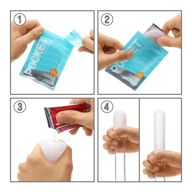 新登場的「POCKET TENGA」,正如它的名字一樣,可以輕鬆攜帶在你口袋的TENGA,以及「TENGA EGG」推出... Tenga - 口袋型自慰套 蜂巢紋 照片-5