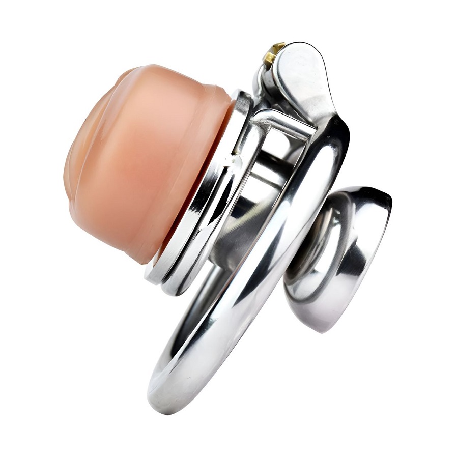 Material: 304 Stainless steel
Cage size: 41mm*45mm
Ring inne... FAAK - Pussy Chastity Cage w Cock Plug photo-5