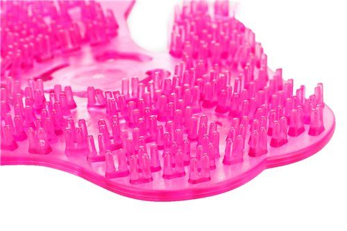 Simple & True - Roller Ball Massage Glove - Pink photo