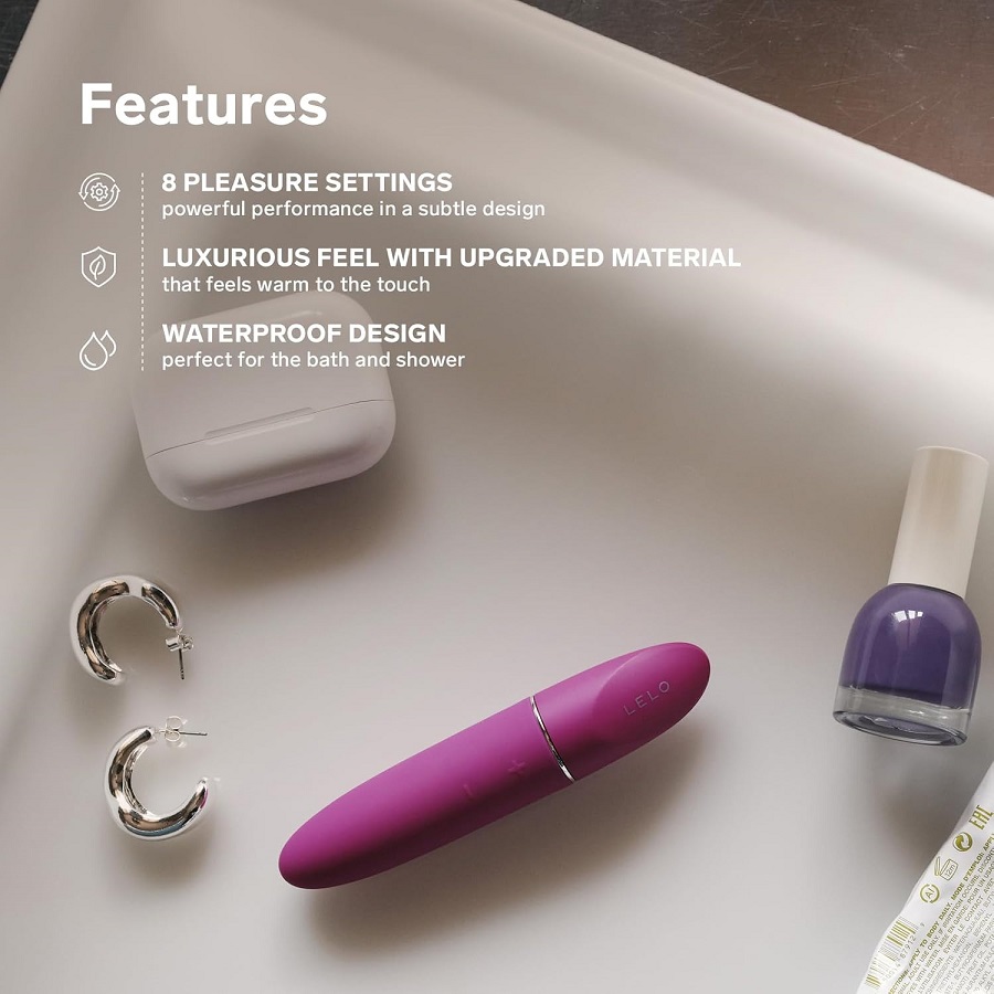 Lelo - Mia 3 口红陰蒂震動器 - 粉紫 Lelo - Mia 3 口红陰蒂震動器 - 粉紫 照片-3