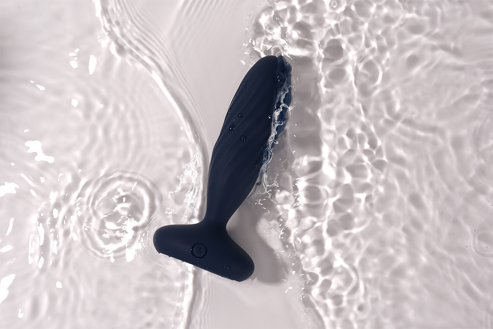 If you’re into anal play, take a ride with Jordan. This begi... SVAKOM - Jordan APP Thrusting Anal Vibrator - Navy Blue photo-10