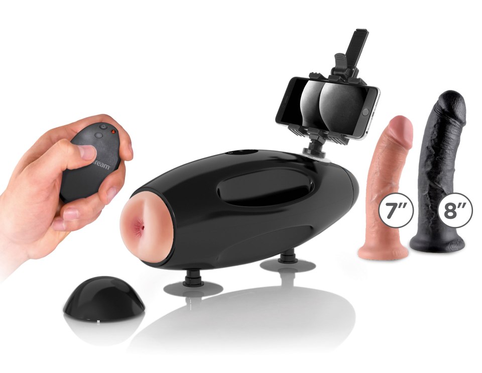 When you're looking for a travel-friendly sex machine th... Fetish Fantasy - Extreme Sex Machine - Black photo-7