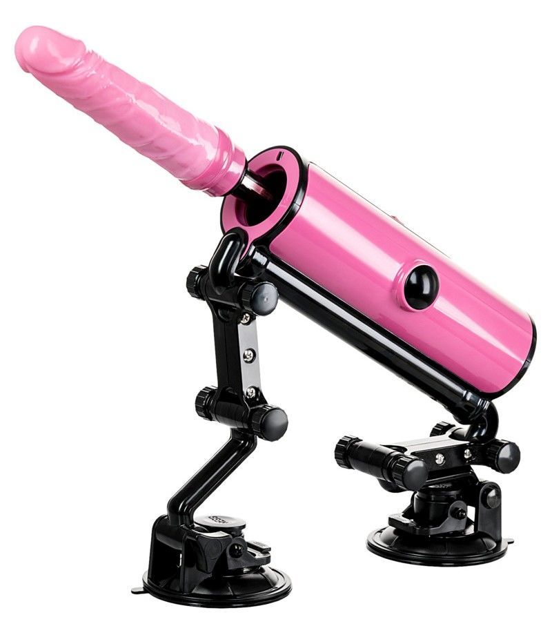 Pink-Punk Motor Lovers Bag with heating fuction and powerful... Motor Lovers - Pink-Punk Heating Sex Machine - Pink photo-8
