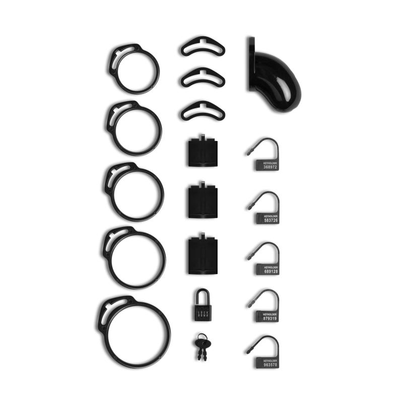 Are you ready for an exciting bondage experience? This Lockd... Lockdown - Chastity Cage S - Black photo-2