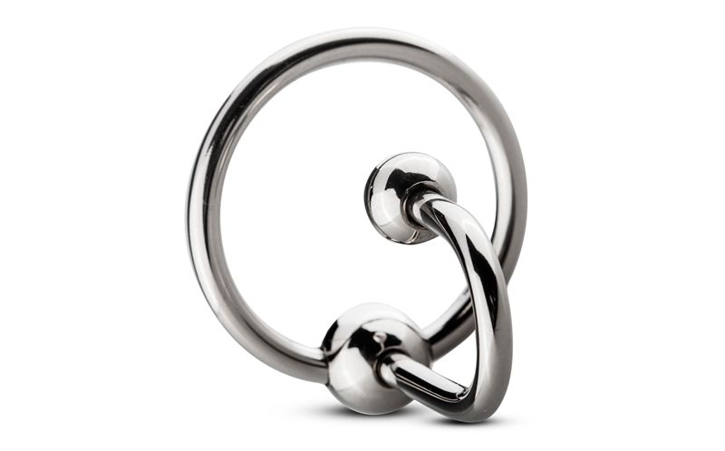 This metal glans ring from Sinner Gear is indispensable in a... Sinner Gear - Metal Sperm Stopper photo-3