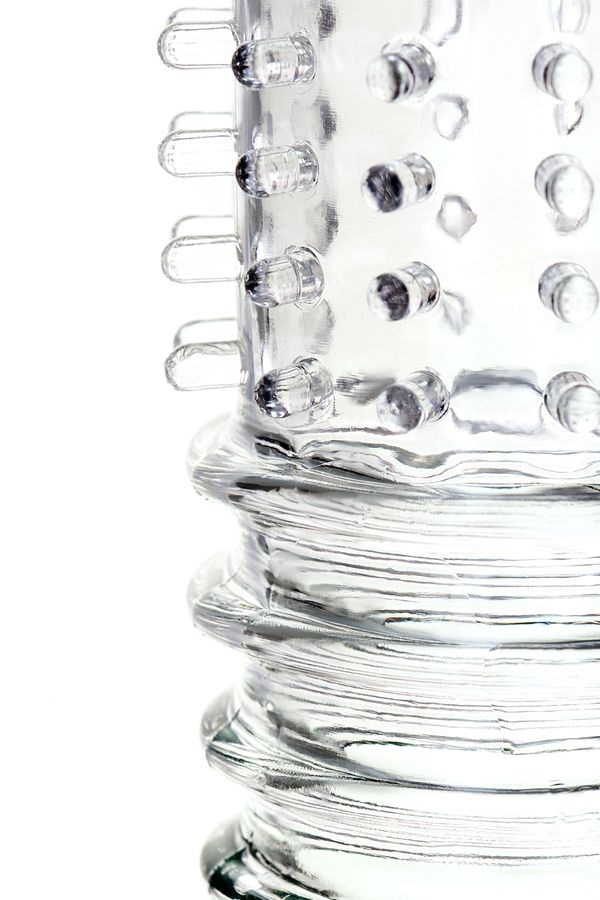 Turn your penis into an incredible source of pleasure with t... A-Toys - Baldi Sleeve 15.3 cm - Clear photo-5