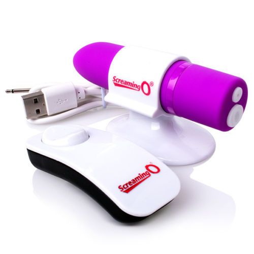 The Charged Positive Remote is a rechargeable, remote-contro... The Screaming O - Charged Positive Remote Control - Grape photo-3