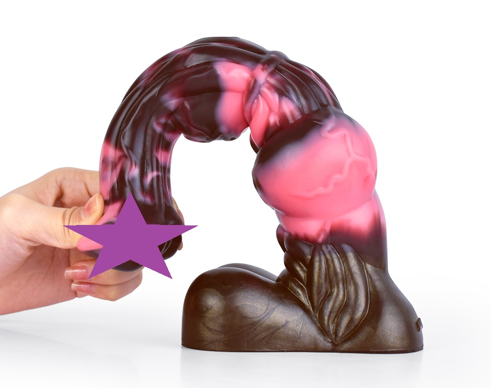 Material: silicone
Intotal L: 26cm
Insert L: 23.4cm
Diameter... FAAK - Waller Horse-Like Dildo - Phantom Night photo-2