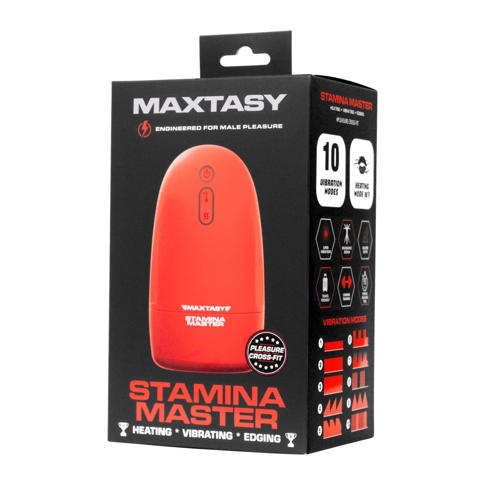 Small but mighty. STAMINA MASTER takes care of the most sens... Maxtasy - Stamina Master Masturbator - Orange photo-7