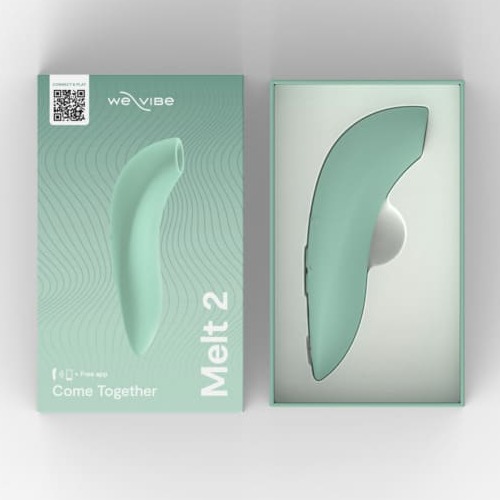 We-Vibe Melt 2 空气吸啜阴蒂震动器专为提升伴侣间的亲密体验而设计。采用专利 Pleasure Air™ 技... We-Vibe - Melt 2 - 阴蒂吸啜器 - 鼠尾草绿 照片-13