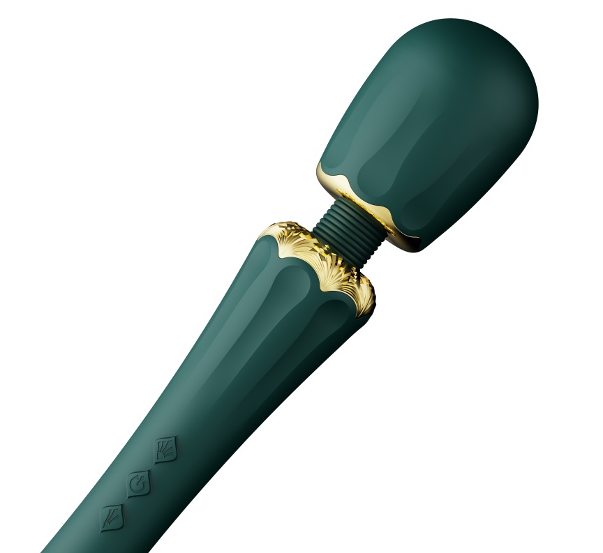 ZALO’s bestselling Legend collection has a new addition — KY... Zalo - Kyro Wand Massager - Turquoise Green photo-6