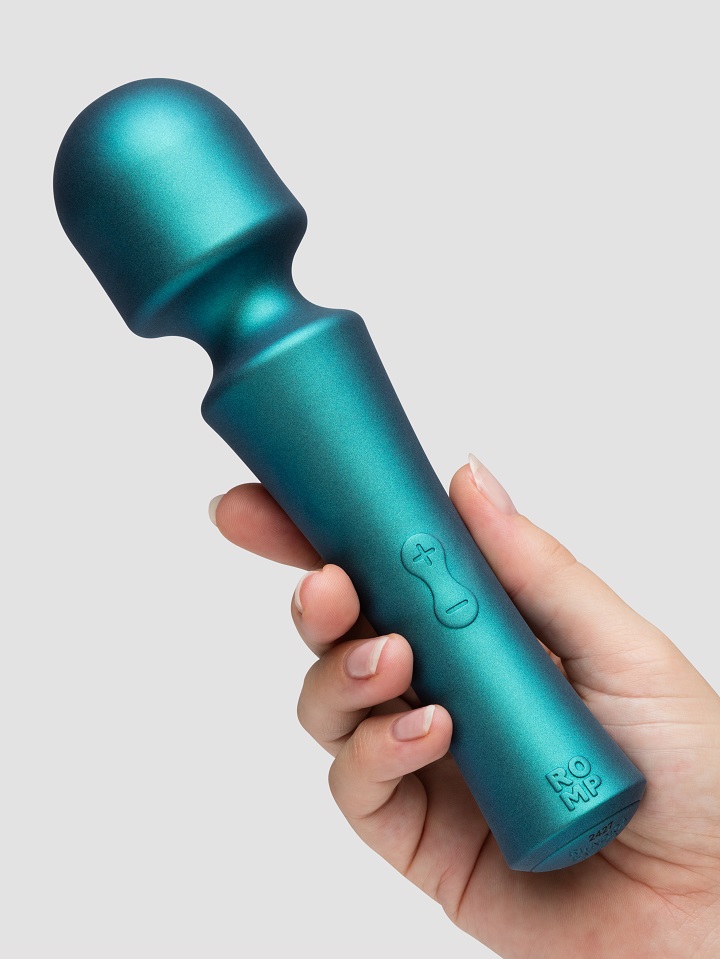 ROMP Presto 是一款具有神奇魔力的迷你无线棒式 振动器。凭借6段强度和4种模式的强劲振动,这款 振动器只需轻松... Romp - Presto Wand 迷你强力震动按摩棒 - 绿色 照片-5