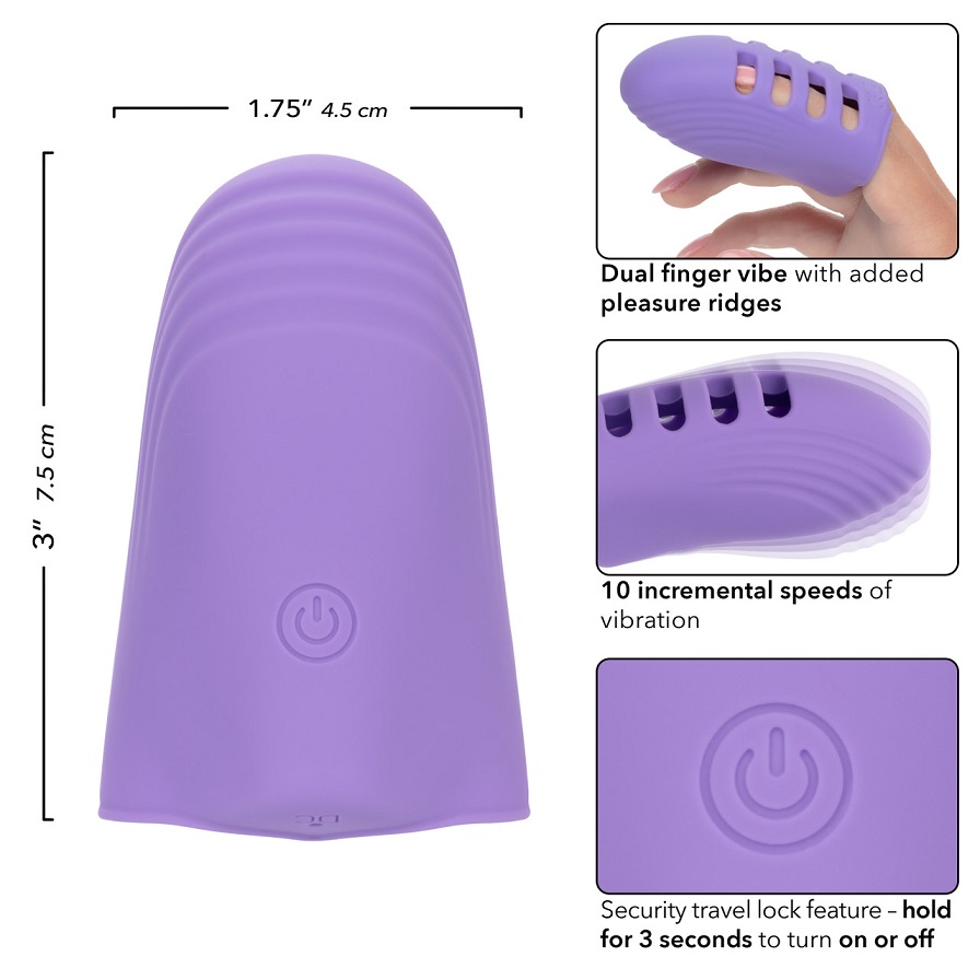 CEN - Dr. Laura Berman 手指震动器 - 紫色 CEN - Dr. Laura Berman 手指震动器 - 紫色 照片-8