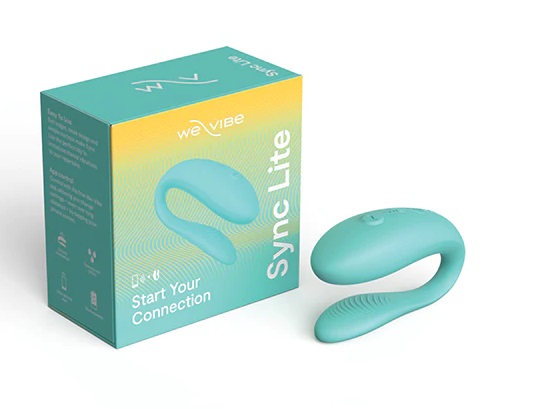 Sync Lite is an intuitive vibrator for curious couples looki... We-Vibe - Sync Lite - Aqua photo-13
