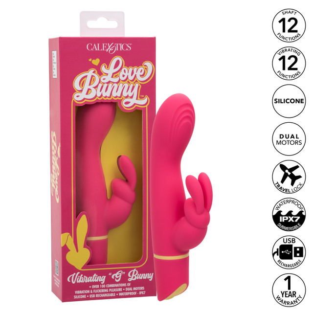 CEN - Love Bunny G-Spot 柔軟G點震動按摩器 - 粉紅色 CEN - Love Bunny G-Spot 柔軟G點震動按摩器 - 粉紅色 照片-9