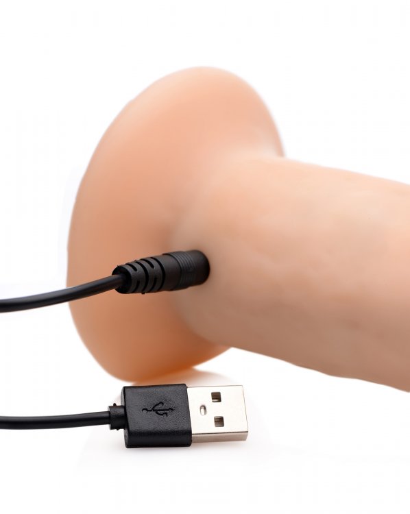 Get pummeled by the thrilling thuds of a dildo powered by ma... Thump It - 7x Remote Control Thumping Dildo L-size photo-6