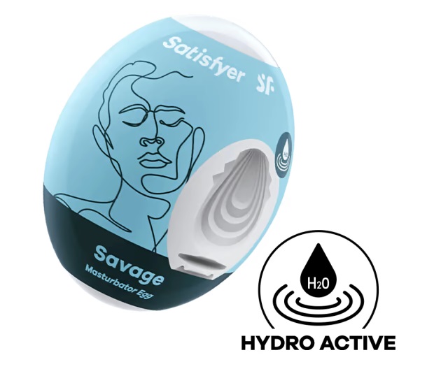 Satisfyer Savage 自慰蛋讓您隨時保持興奮。 這款自慰器僅供一次性使用:其設計為蛋形,低調,非常適合在旅途... Satisfyer - 飛機蛋 - Savage 照片-3