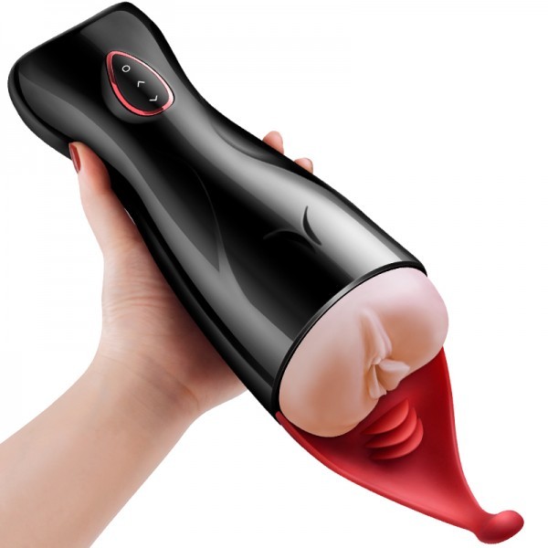 Pressure Sensitive Auto-sucking
Vibrating tongue to stimula... Erocome - Taurus Masturbator - Black photo-4