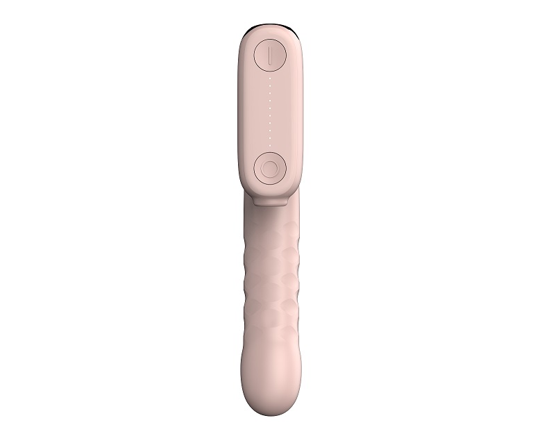 #7 Thrusting Vibrator with Suction adopts an advanced and si... Qingnan - Thrusting Vibrator w Suction #7 - Flesh Pink photo-5