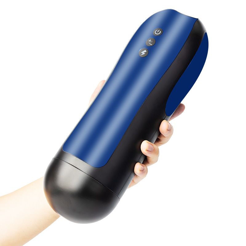 MyThruster is an innovative masturbation cup with thrusting ... MyToys - MyThruster - Blue photo-3