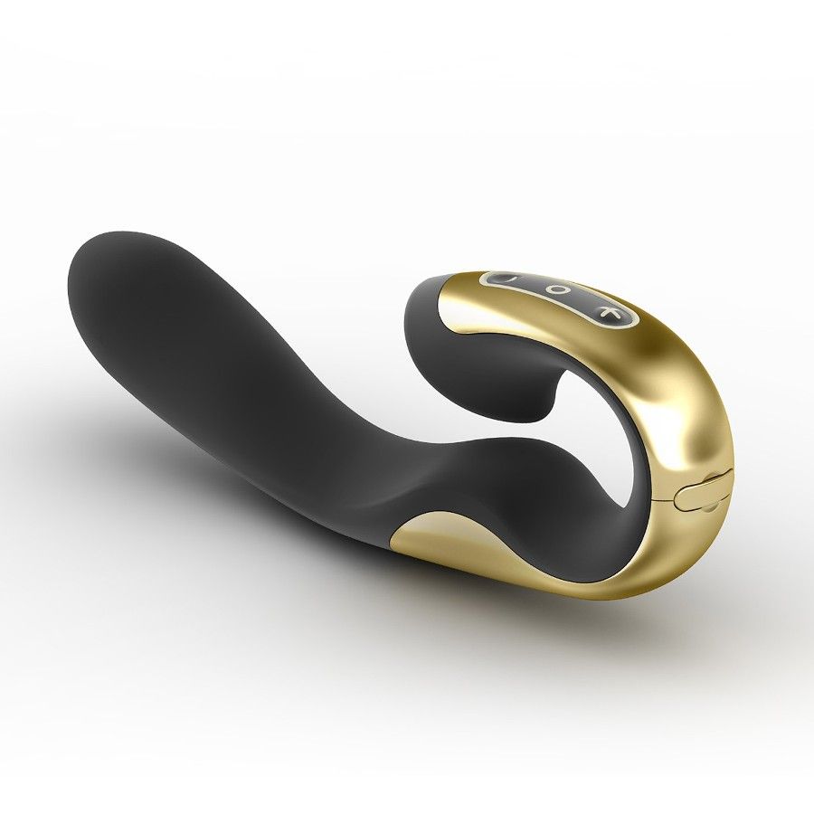 One of today's most advanced vibrators. Sophisticated, e... Zini - Roae Vibrator - Black & Gold photo-5
