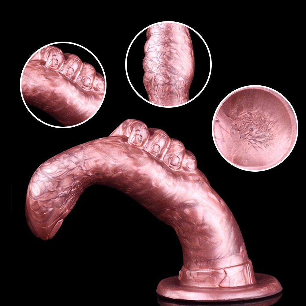 Material: liquid silicone
Total L: 15cm
Diameter: 3.8cm
Net ... FAAK - Mahoraga Fisting Dildo - Deva photo-5
