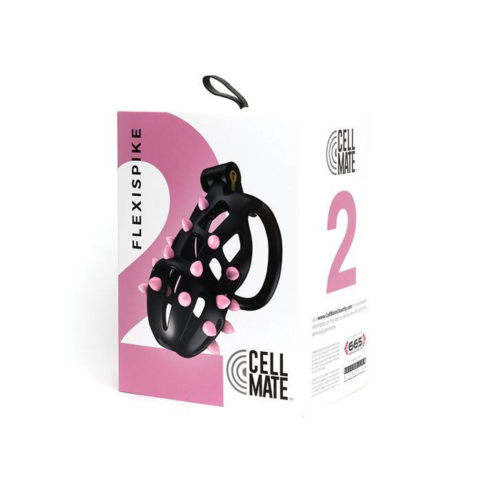 Introducing Flexispike, a premium male chastity device that ... Sport Fucker - FlexiSpike Chastity Cage M - Black photo-5