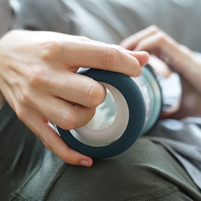 APP-controlled play through Bluetooth connection
Enjoy wit... SVAKOM - Alex Neo Thrusting Masturbator - Dark Blue photo-7