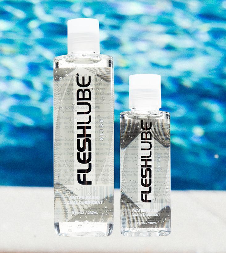 Fleshlube Slide is a lubricant that has been specially formu... Fleshlight - Fleshlube Anal Water Based - 118ml photo-3