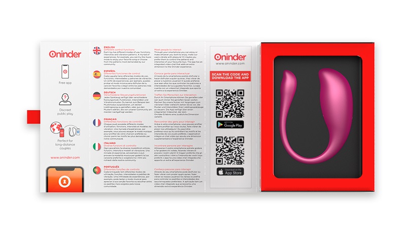Quite possibly the most Powerful Remote Control Vibrating Eg... Oninder - App Controlled Vibro Egg - Pink photo-5