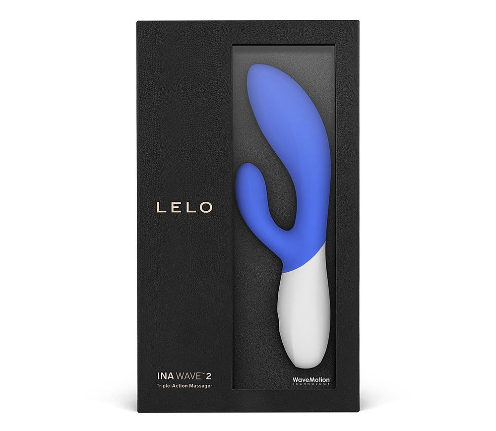 It’s only natural to feel curious about your body! Explore y... Lelo - Ina Wave 2 Rabbit Vibrator - Blue photo-9