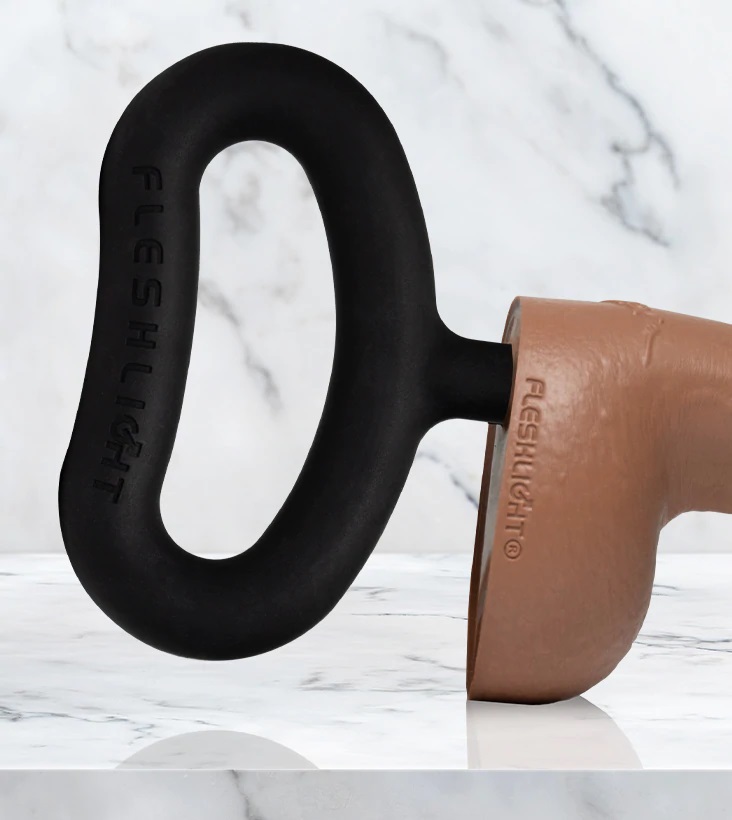 You already love the Fleshlight and Fleshjack lines of dildo... Fleshlight - Boss Dildo Handle - Black photo-4