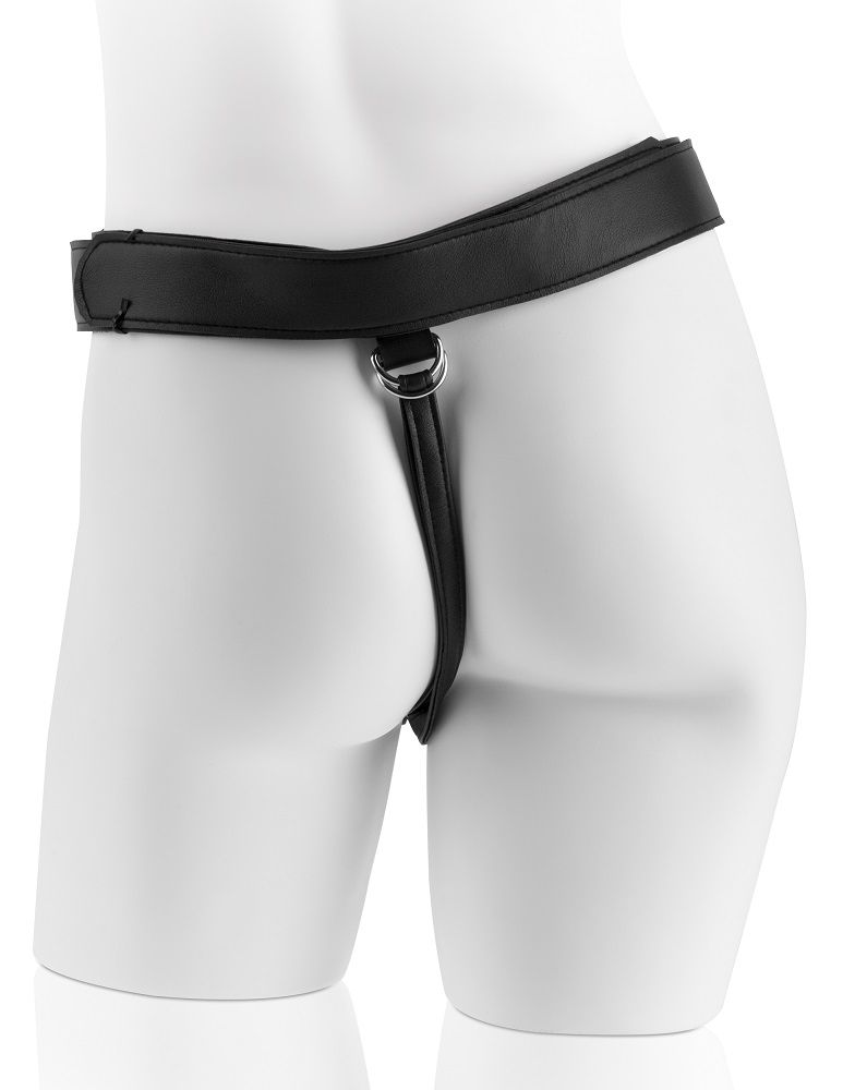 When you want your first strap-on to look and feel just like... King Cock - Strap-On Harness 8″ Cock - Flesh photo-2