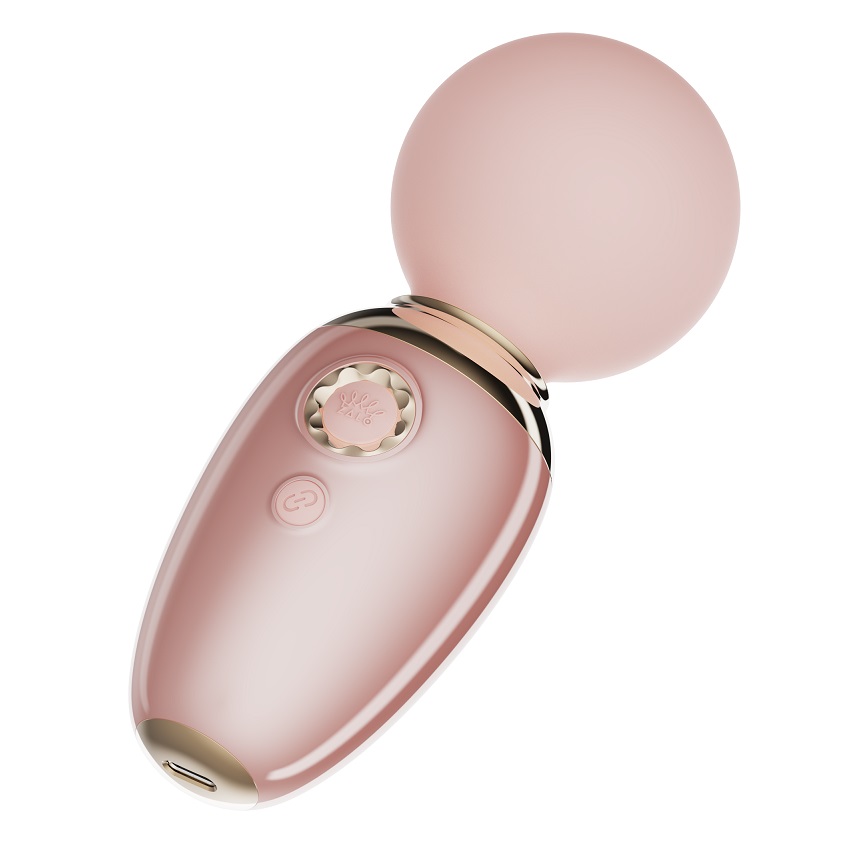 Featuring DirectPower 2.0 technology, AVA offers powerful an... Zalo - Ava APP Mini Wand Massager - Sakura Pink photo-3