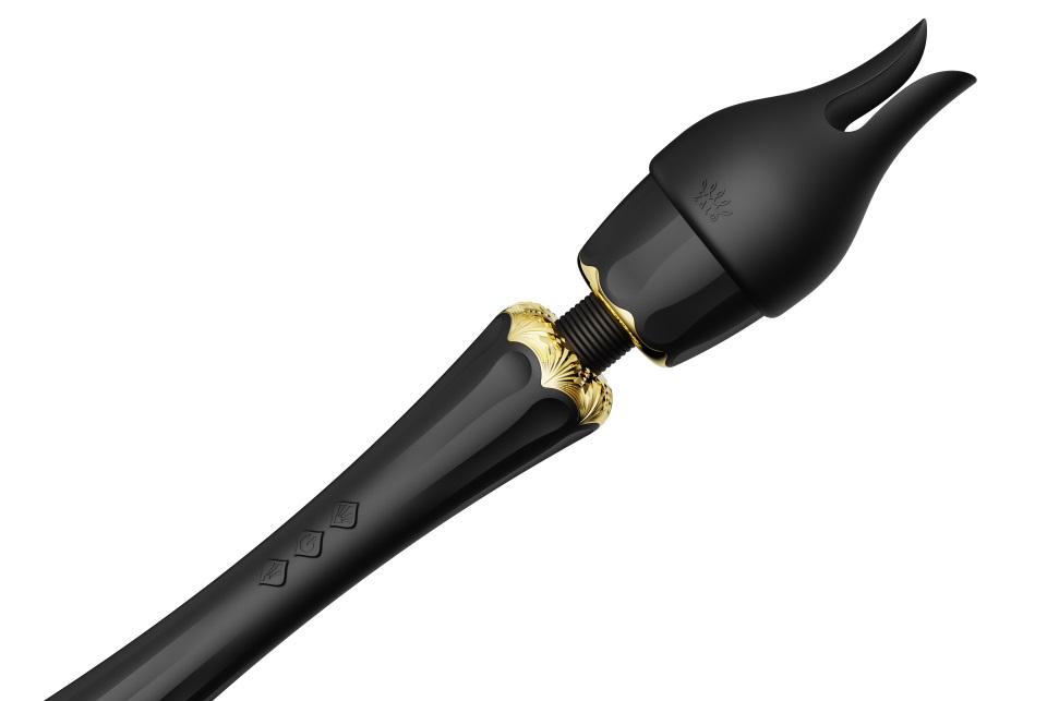 ZALO’s bestselling Legend collection has a new addition — KY... Zalo - Kyro Wand Massager - Obsidian Black photo-8