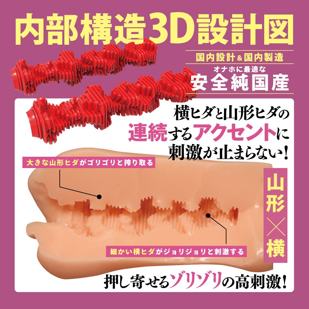 免責聲明:
包裝上的所有角色都是為成年人(18 歲以上)由虛構的藝術動漫設計創作而成,並符合法定准許的年齡規定 Mousou-Toys - 已婚啦啦隊長自慰器 照片-2