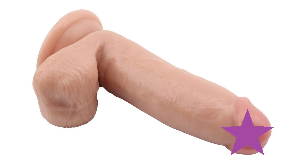 Anti-bacterial, Better-than-real, Strong Suction Cup, Dual D... Chisa - Fashion Dude 6.7″ Dildo - Flesh photo-2