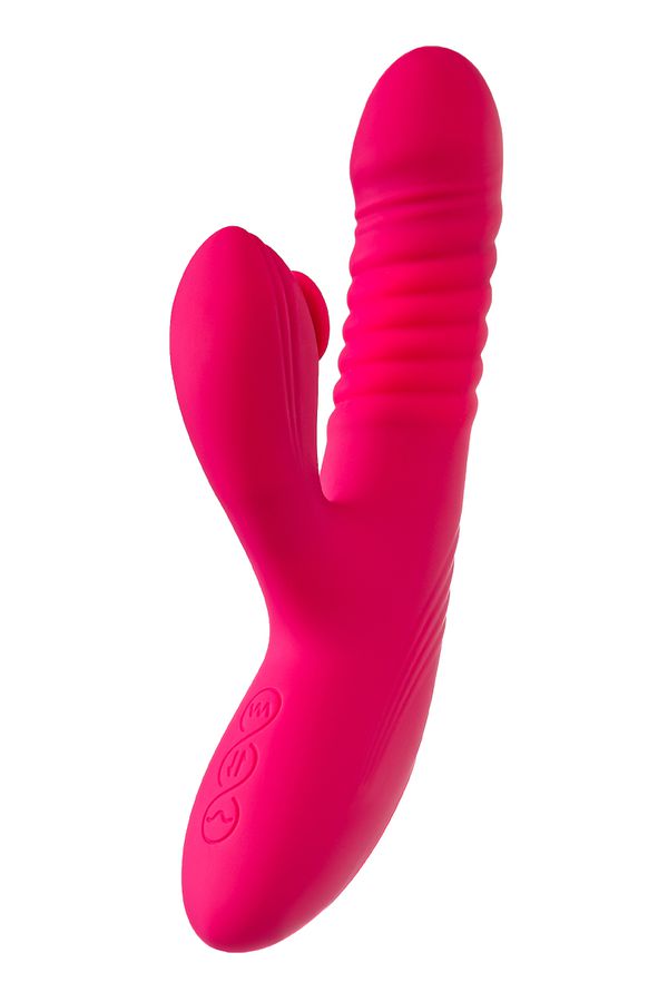 JOS Seri Rabbit vibrator with Up&Down function This vibrator... JOS - Seri Tapping Rabbit Vibrator - Pink photo-7