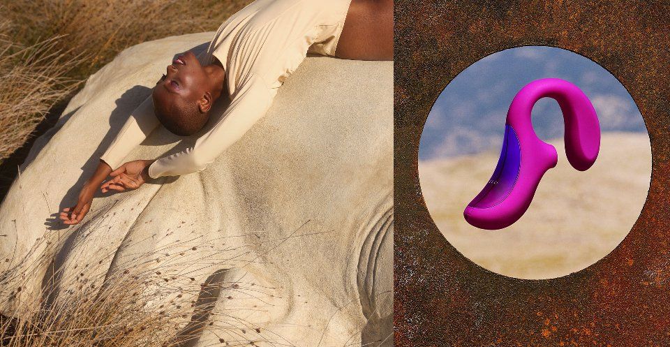 Featuring SenSonic technology that resonates deep within you... Lelo - Enigma Clitoral Stimulator - Deep Rose photo-4