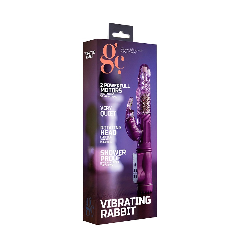 This Rabbit is the perfect vibrator for reaching every sensi... GC - Rotating Vibro Rabbit - Purple photo-2