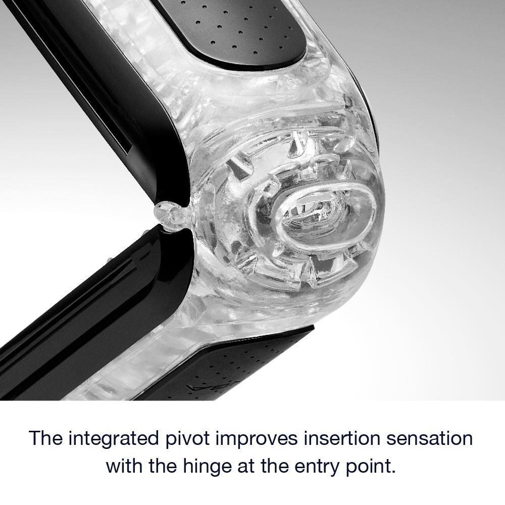The FLIP ZERO is back with the fan-favorite Strong Black Edi... Tenga - Flip Zero Masturbator - Black photo-5