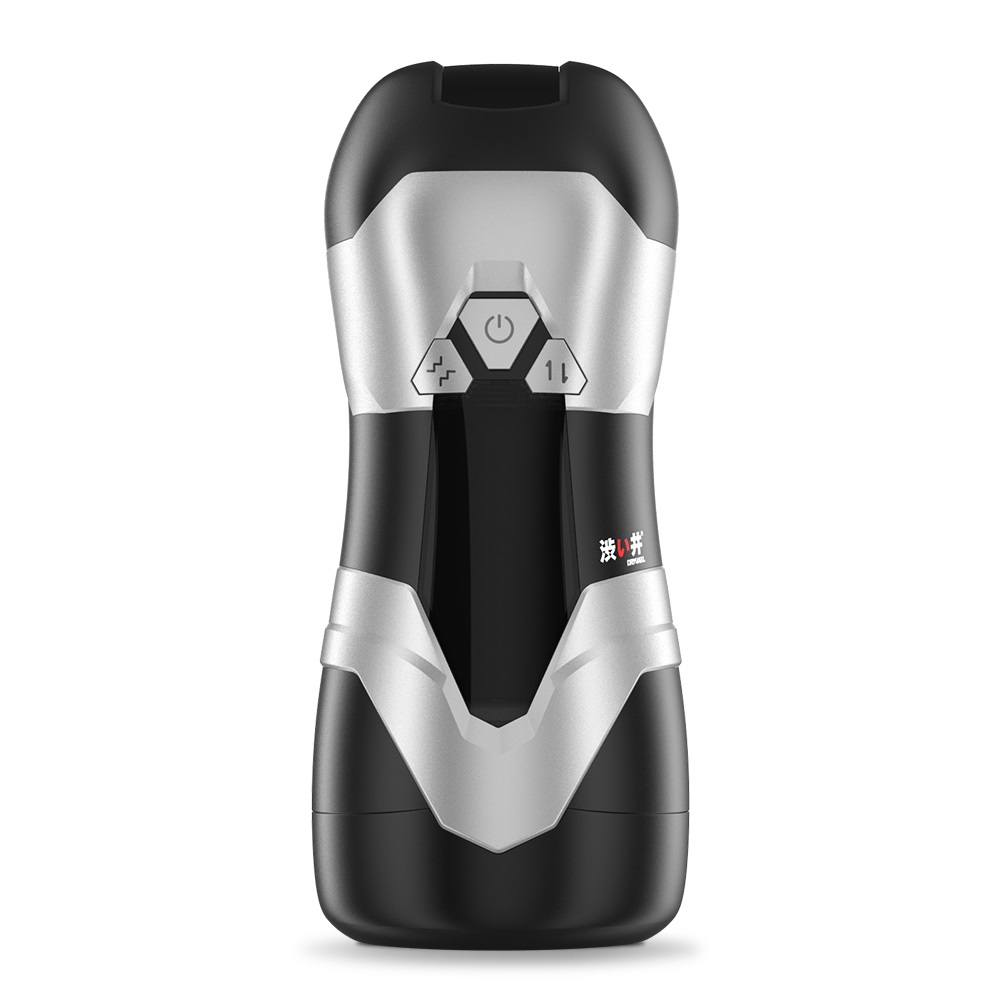 9 Vibrating modes
3 Thrusting modes
Super powerful moto
Soft... Drywell - Dva Thrusting Masturbator - Dark Grey photo-8