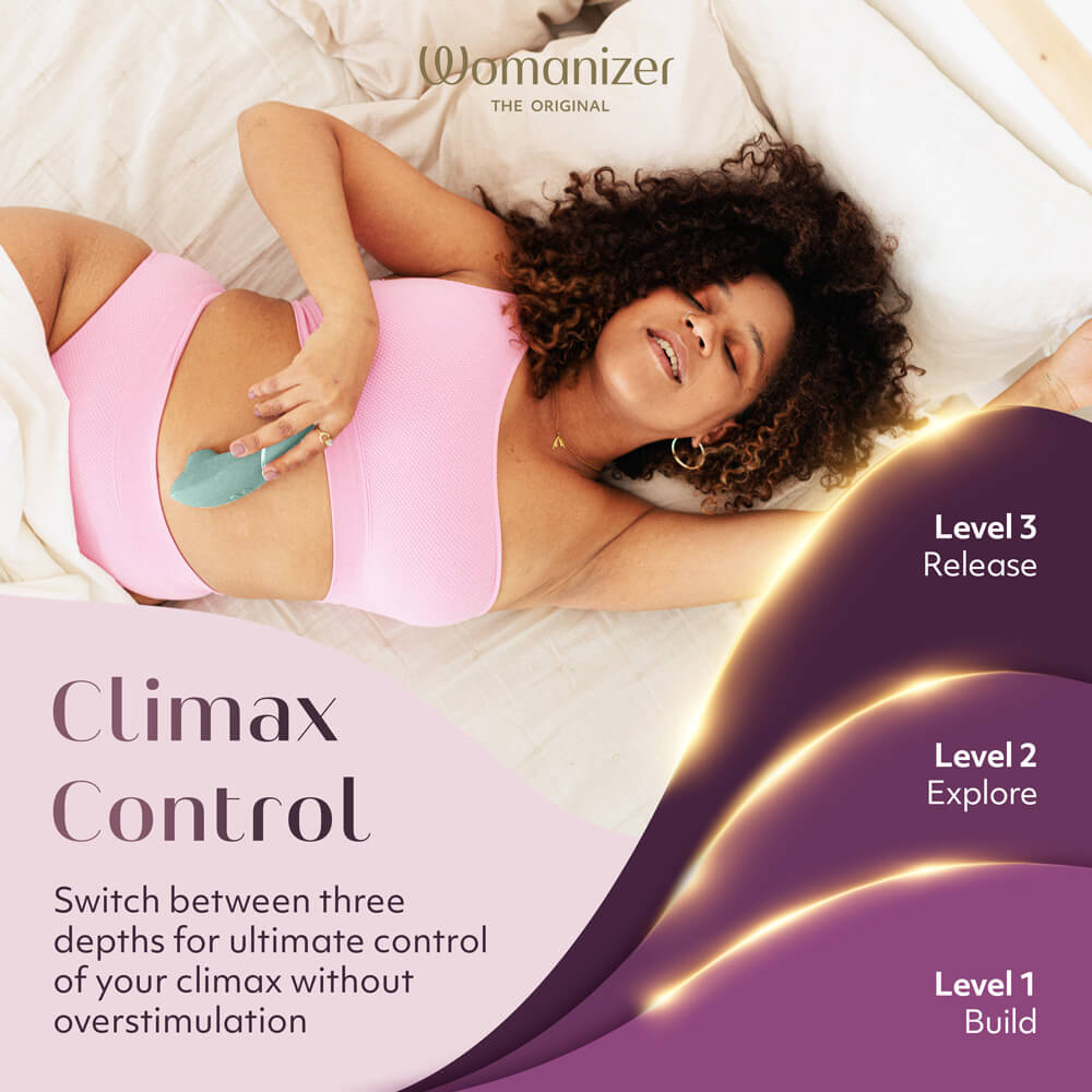 Womanizer Next 陰蒂吸啜器採用先進的3D Pleasure Air科技,結合Dynamic Dimensi... Womanizer - Next 陰蒂吸啜器 - 淡綠色 照片-7